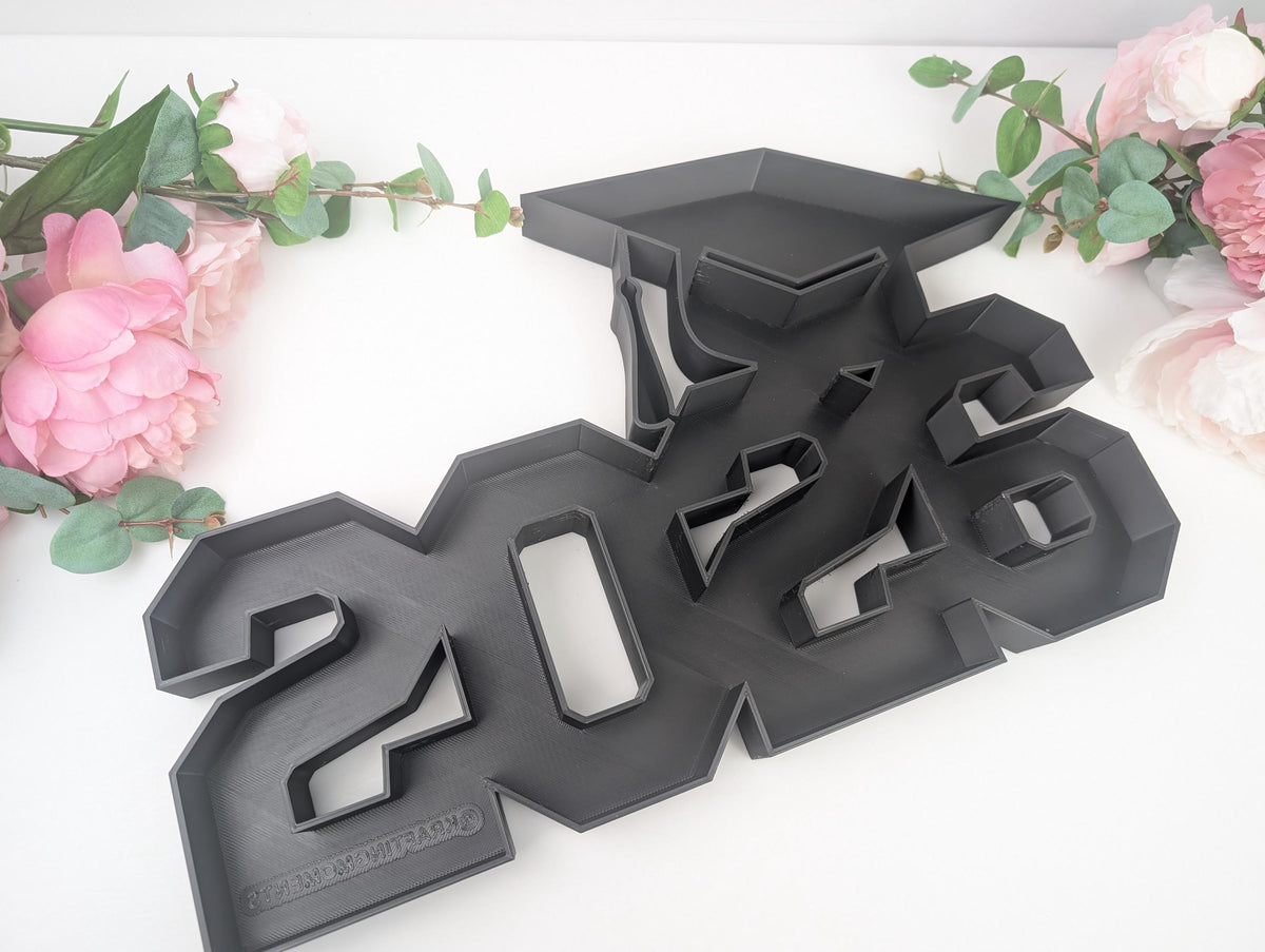 2026 Graduation fillable Tray: Food Safe Plastic Charcuterie Board