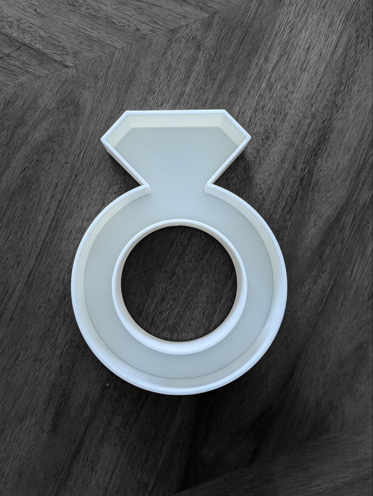 Engagement Ring Charcuterie fillable Tray | Bridal Shower Centerpiece