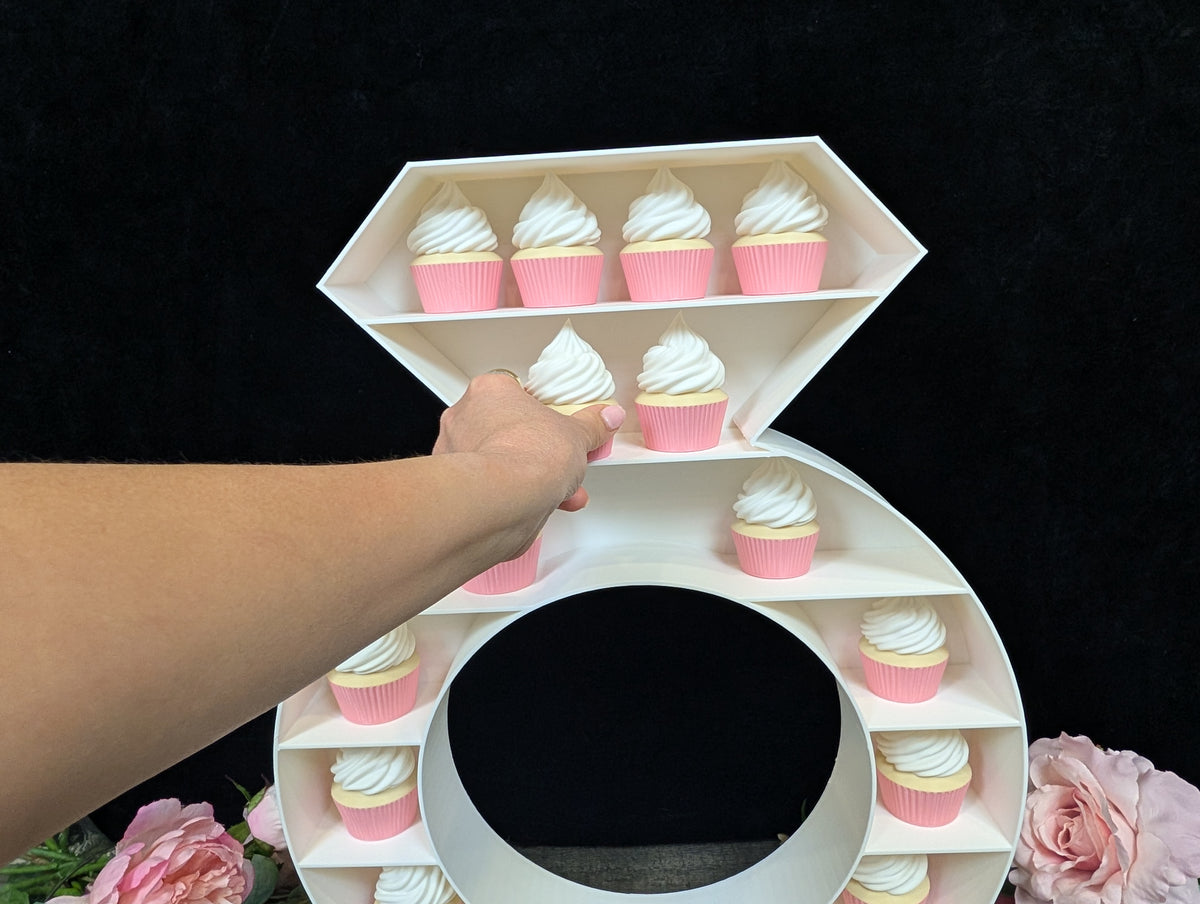 Engagement Ring Cupcake Stand Dessert Table Display
