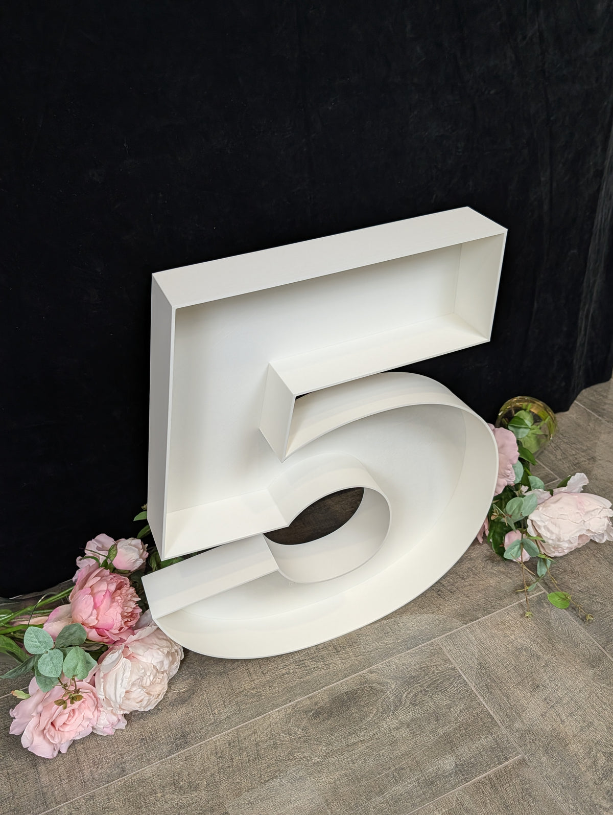 Fillable Mosaic Marquee Letter Number - up to 24-Inch high Letter Number LOGO Tray