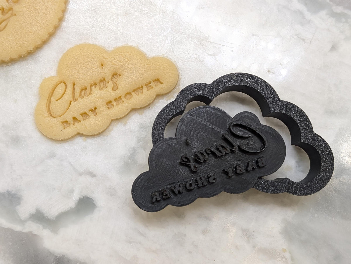 Personalized Cookie stamp cutter any logo design shape