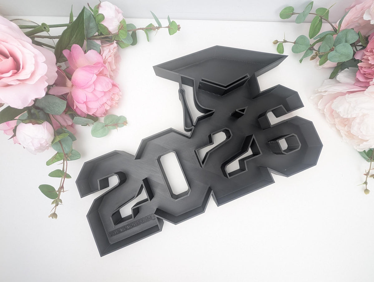 2026 Graduation fillable Tray: Food Safe Plastic Charcuterie Board