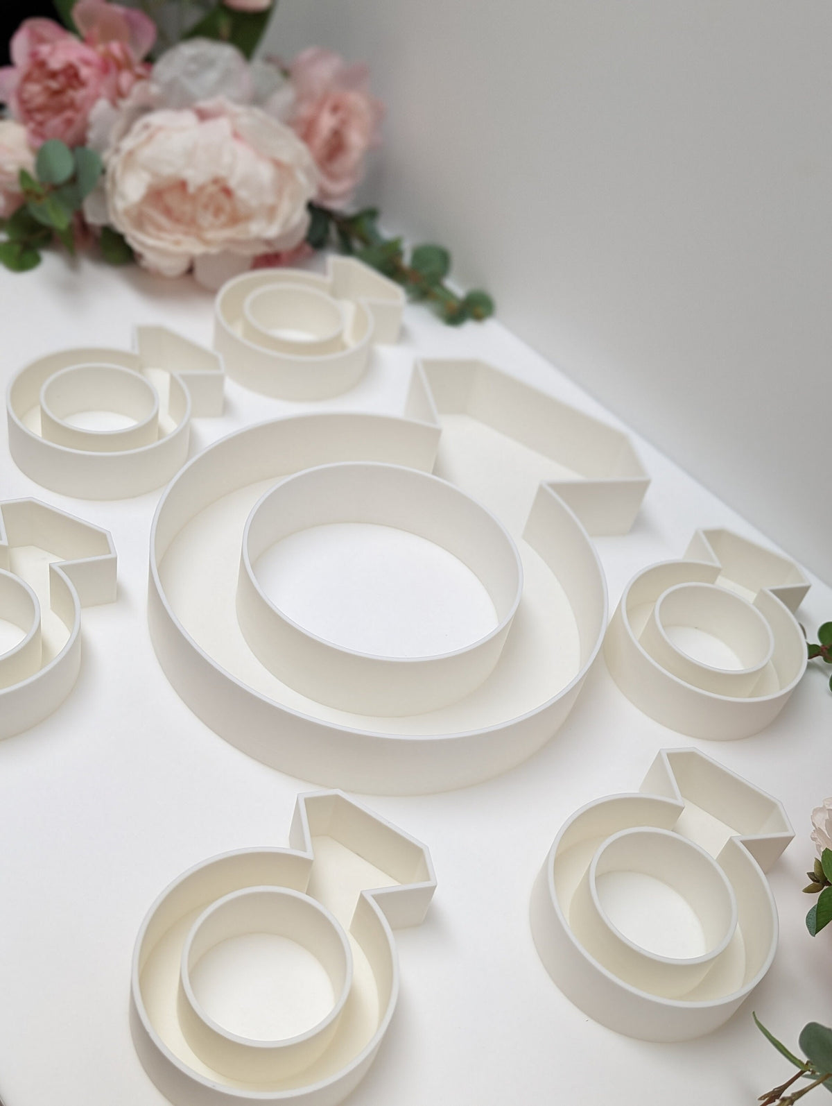 Engagement Ring Charcuterie fillable Tray | Bridal Shower Centerpiece