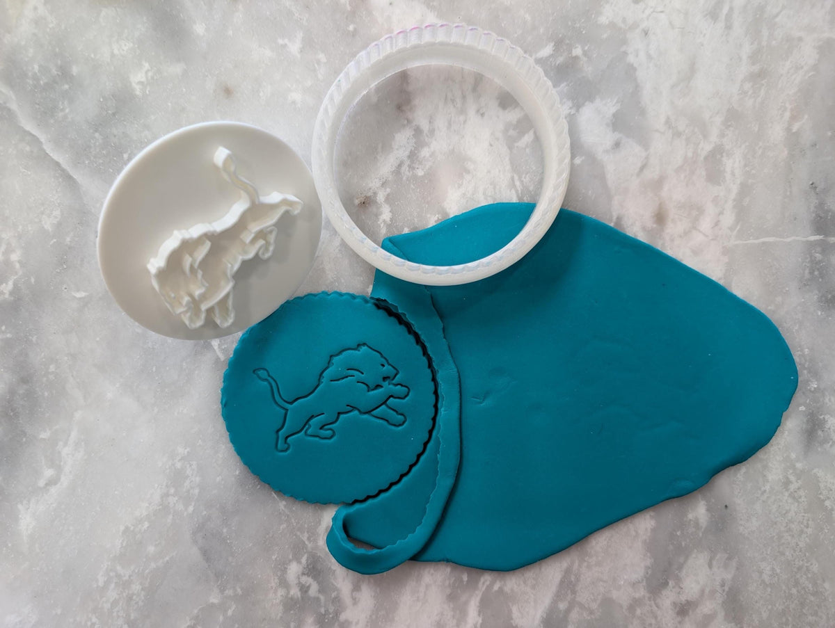 Personalized NFL NHL MLB Cookie stamp cutter any Team logo design shape