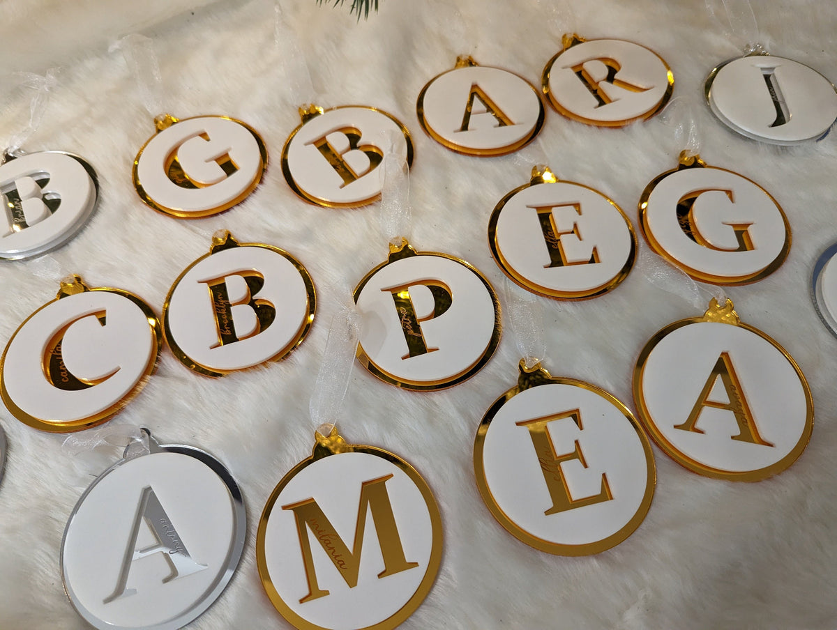 Personalized Christmas tree Acrylic ornament