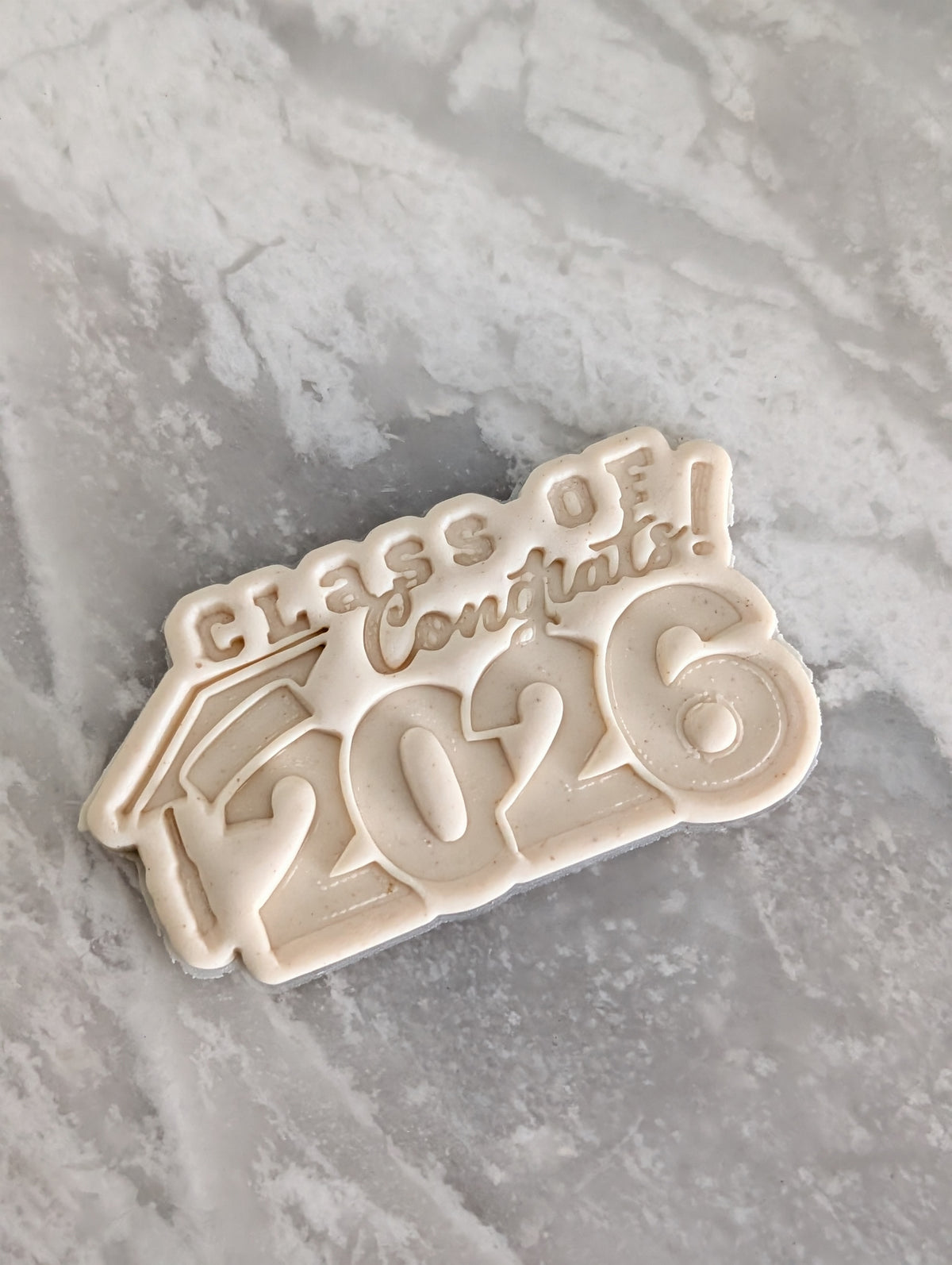 Grad 2026 personalized Cookie Graduation stamp set | cutters included