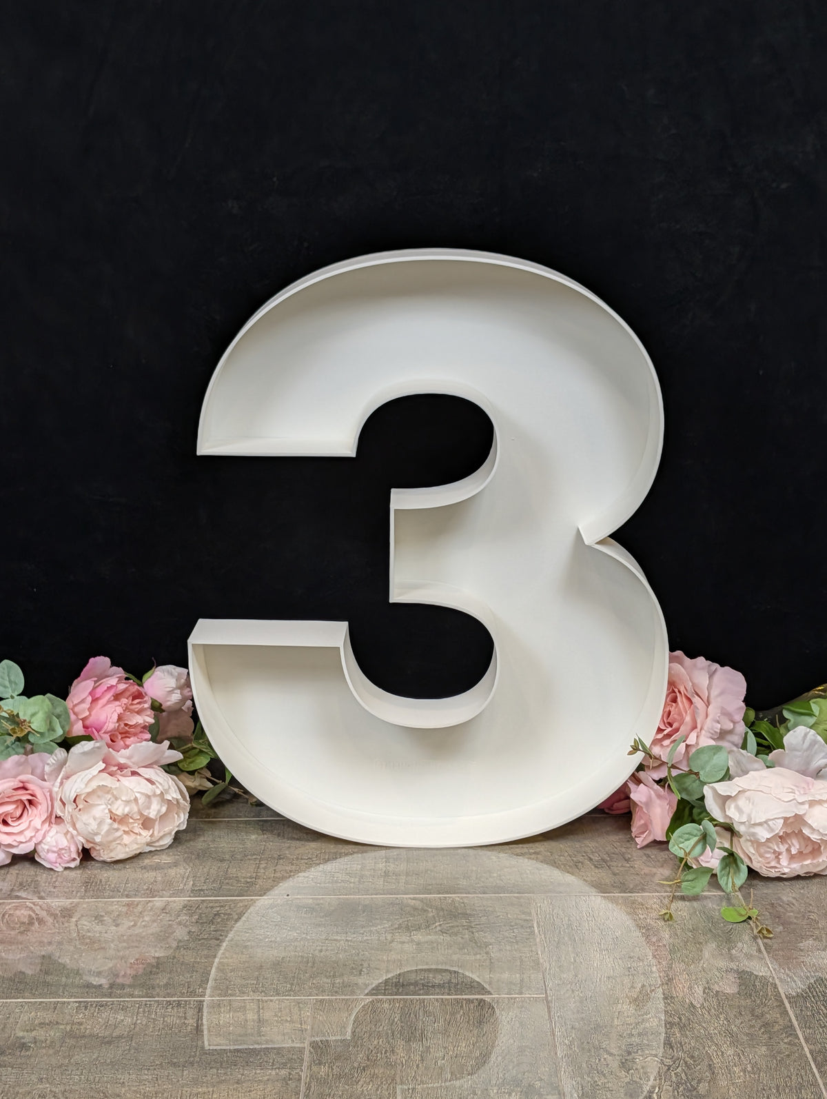 Fillable Mosaic Marquee Letter Number - up to 24-Inch high Letter Number LOGO Tray