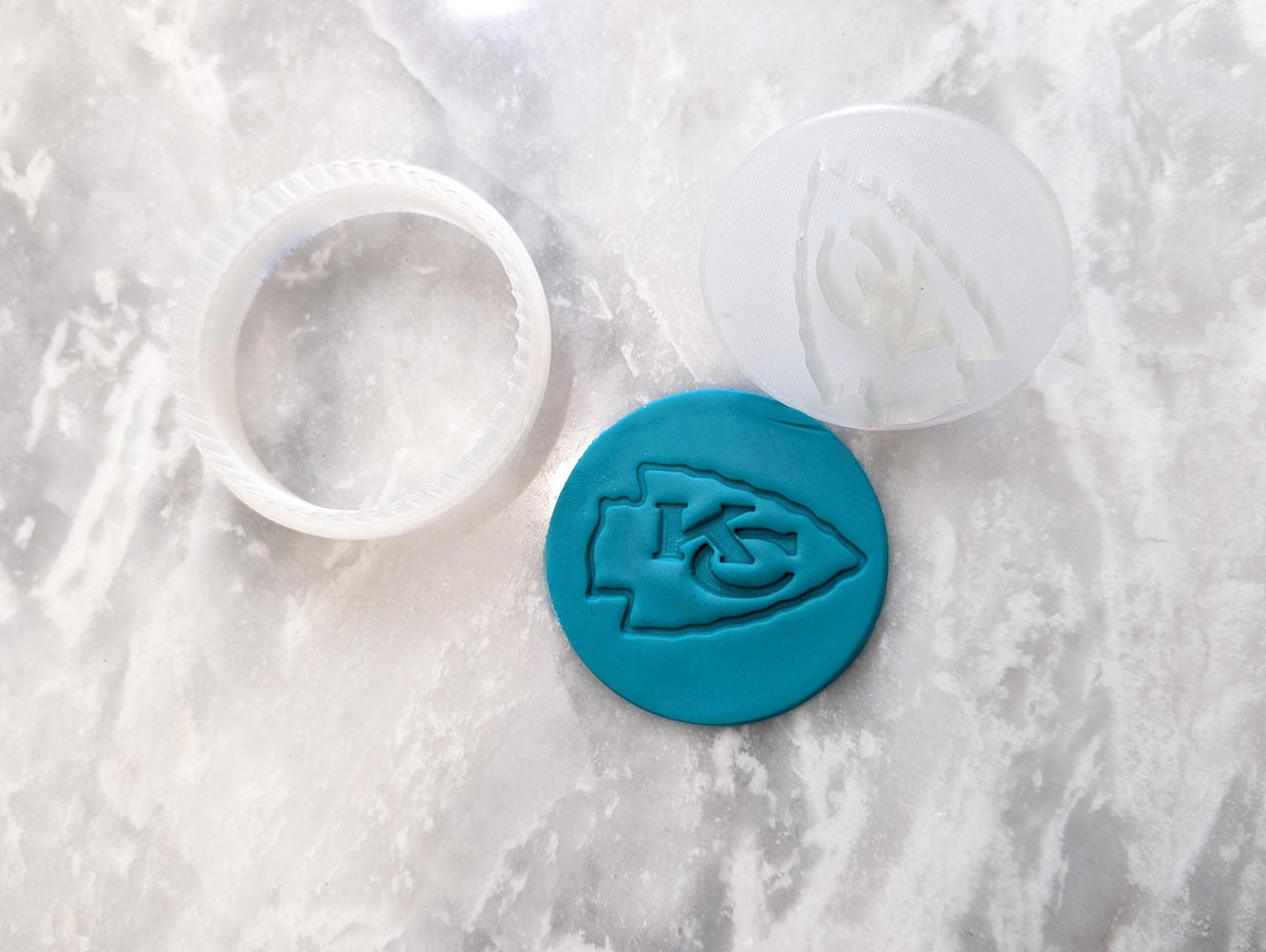 Personalized NFL NHL MLB Cookie stamp cutter any Team logo design shape