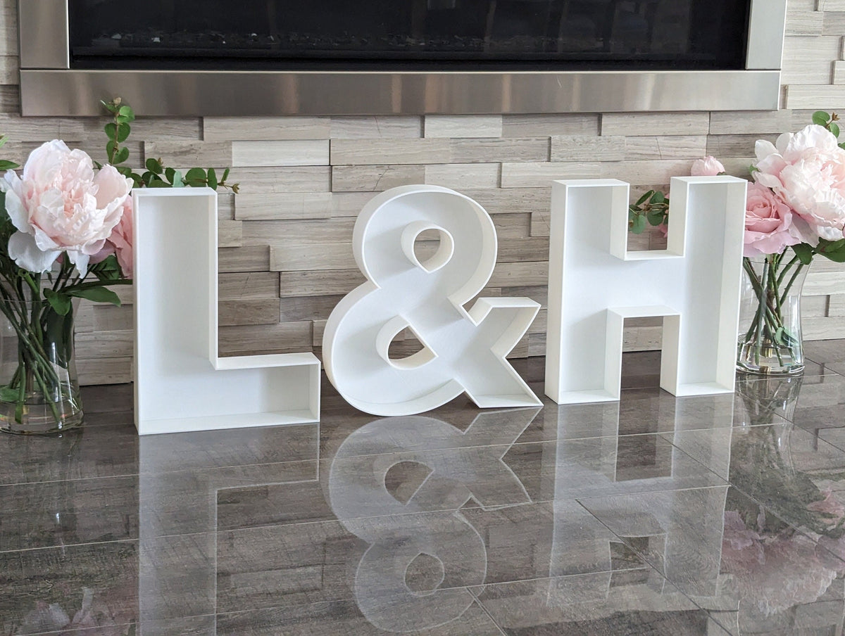 Fillable Letter Numbers Trays or standup |  Food Grade Washable Reusable