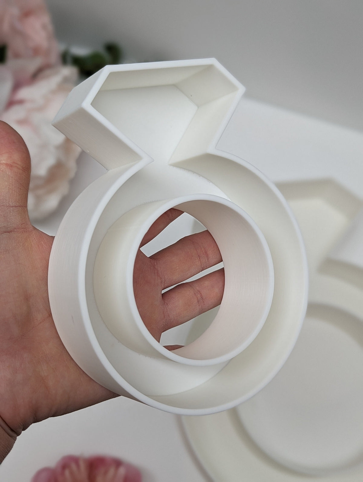 Engagement Ring Charcuterie fillable Tray | Bridal Shower Centerpiece