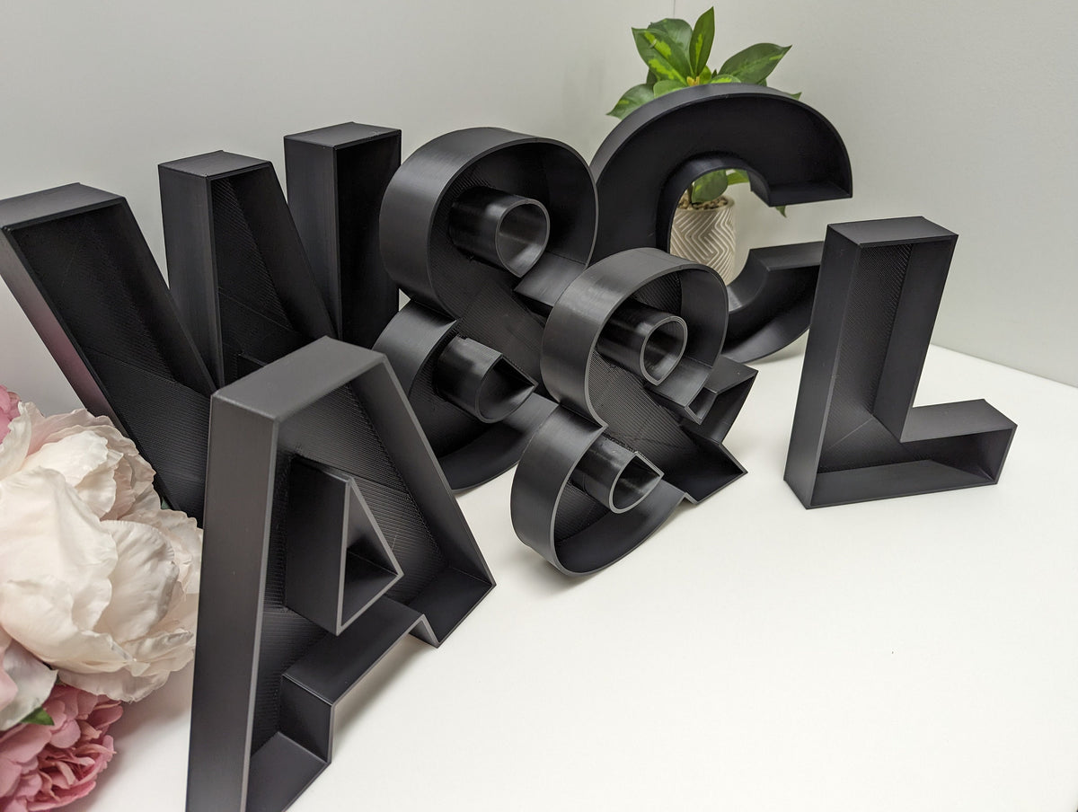 Fillable Letter Numbers Trays or standup |  Food Grade Washable Reusable