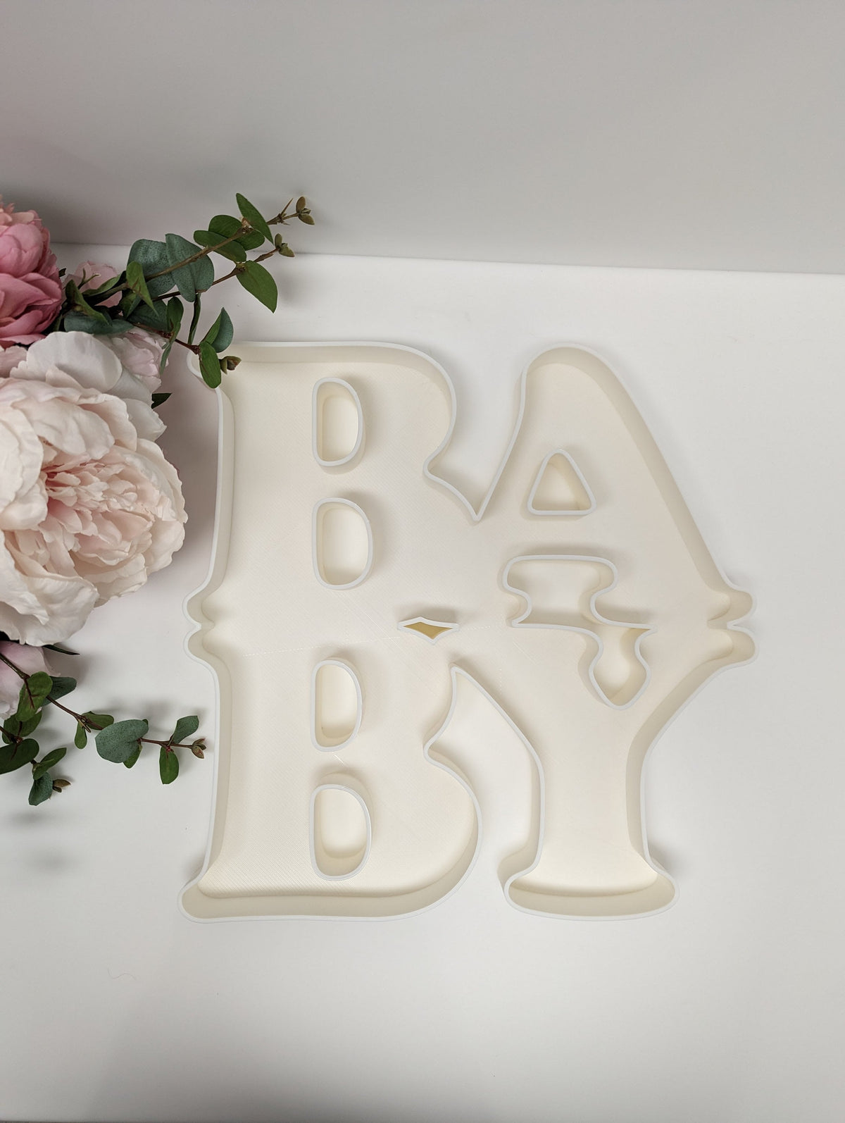 BABY shower fillable Charcuterie Tray - candies sweets fruits SOLID washable reusable food safe material